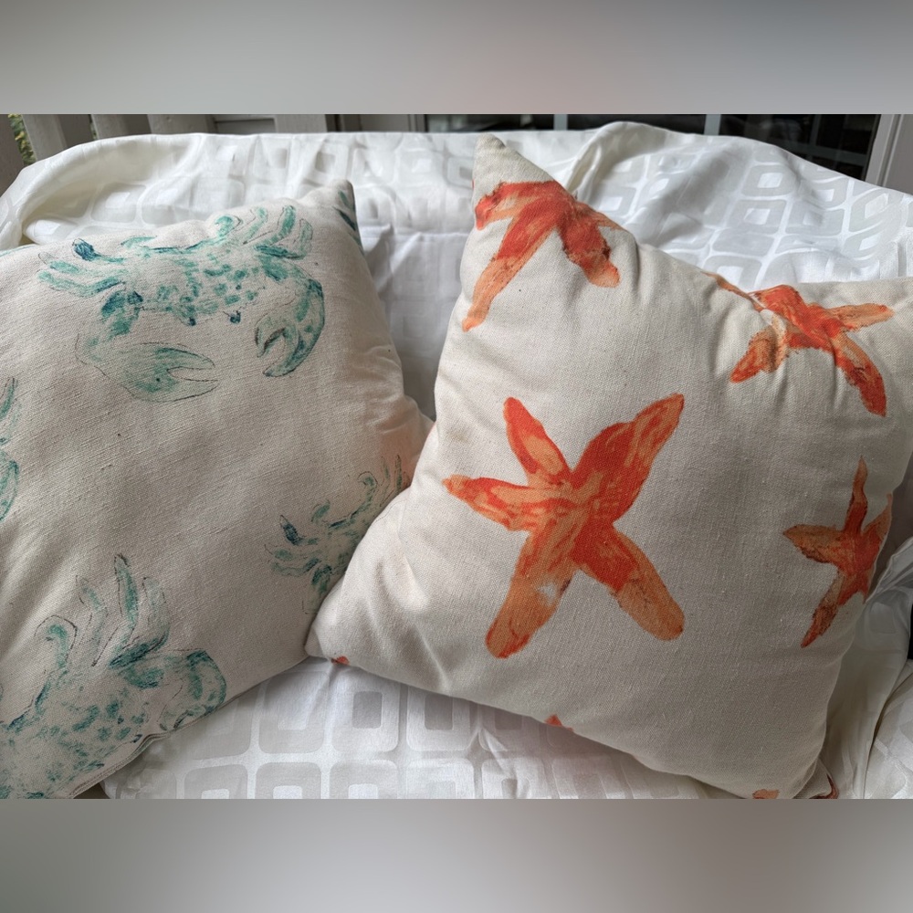 Beachy Pillows